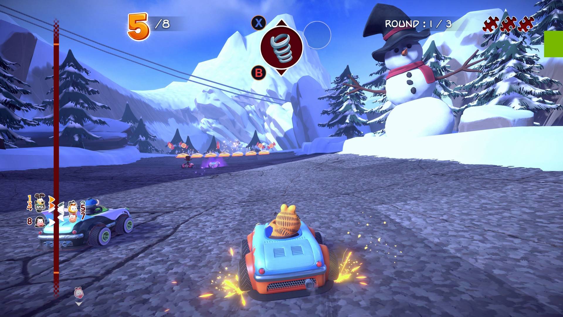Garfield Kart Furious Racing